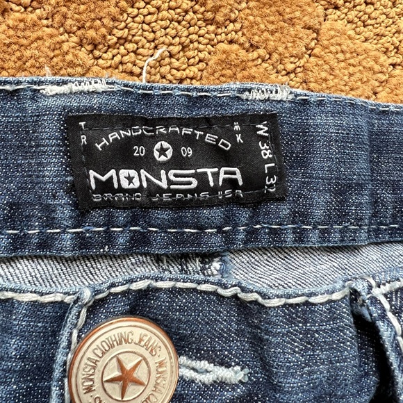 y2k handmade MONSTA jeans - Picture 5 of 5